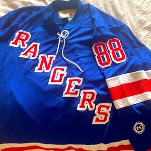 New York Rangers Eric Lindros #88 Koho Stitched Knit Jersey Men’s Large